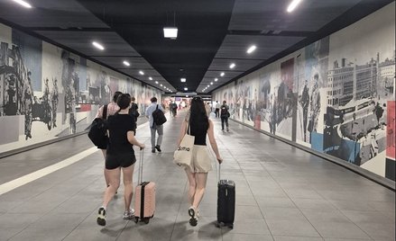 Pasażerowie na stacji Warszawa Gdańska mogą korzystać z nowego tunelu o długości 180 metrów
