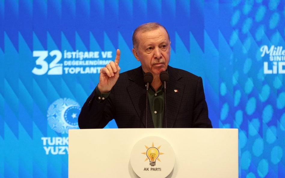 Prezydent Turcji Recep Tayyip Erdoğan