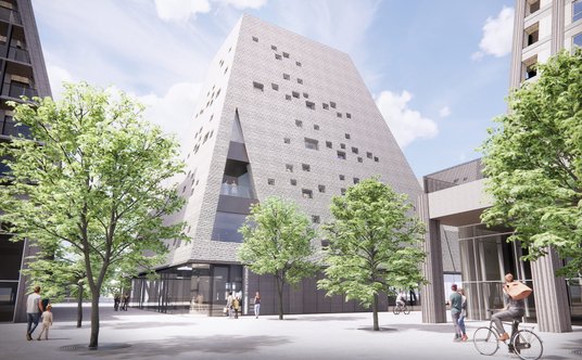 Vandkulturhuset to projekt pracowni japońskiego architekta Kengo Kumy.