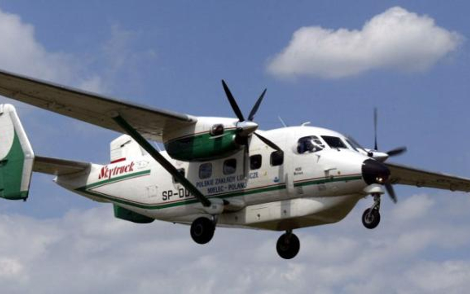 Transportowy M 28 Skytruck w PZL Mielec produkuje amerykański Sikorsky Aircraft