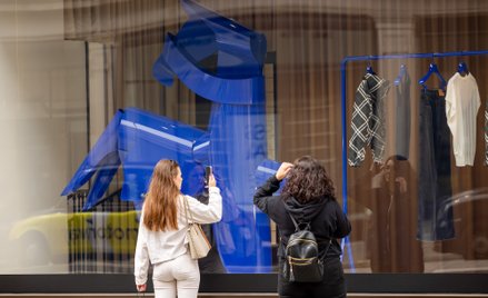 Butik Burberry w Londynie.