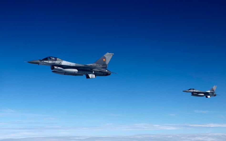 Myśliwce F-16 rumuńskich sił powietrznych