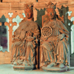 Otto i jego pierwsza żona Edyta angielska, posąg z katedry św. Maurycego i św. Katarzyny w Magdeburg