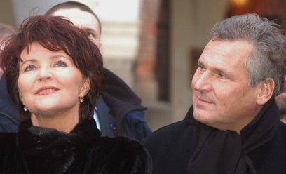 Jolanta i Aleksander Kwaśniewscy, rok 2003