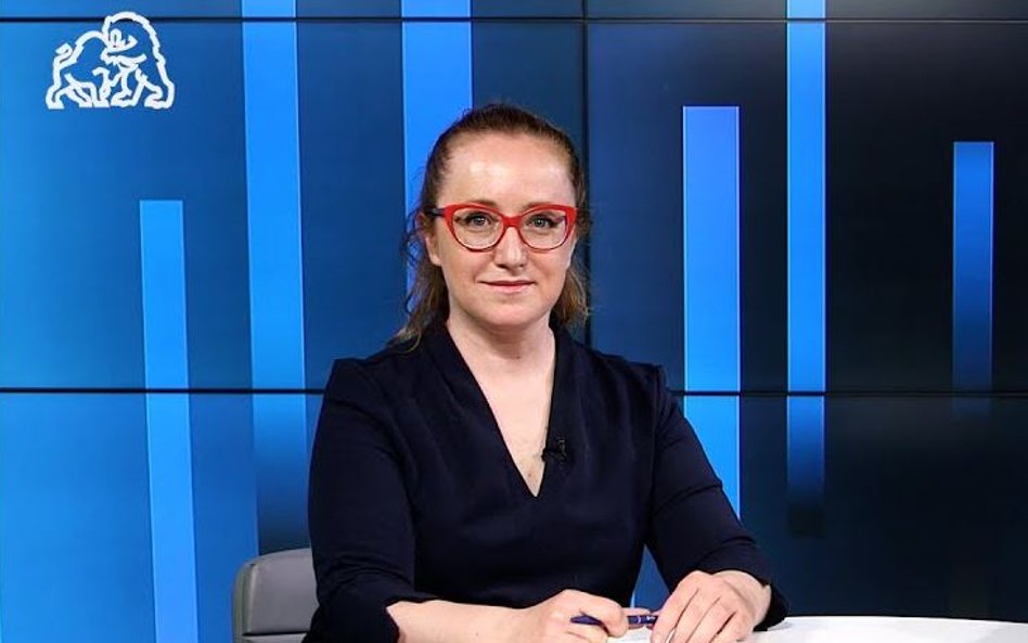 Aleksandra Ptak-Iglewska, dziennikarka "Gazety Giełdy i Inwestorów Parkiet"