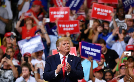 Wielki wiec na Florydzie. Trump rozpoczął walkę o reelekcję