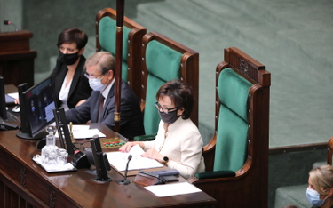 Reasumpcja głosowania w Sejmie? Lewica rozważa wniosek o odwołanie marszałek Witek