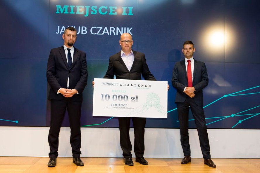 Drugie miejsce i nagroda w wysokości 10 tys. powędrowała do Jakuba Czarnika