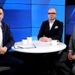Gośćmi Przemysława Tychmanowicza w Parkiet TV byli Dariusz Świniarski (w środku), Skarbiec TFI, oraz
