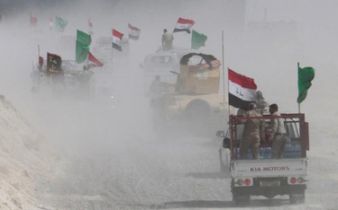 Koncentracja sił armii irackiej w pobliżu Faludży – miasta położonego 50 km na zachód od Bagdadu