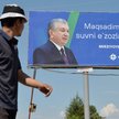 Wyborczy billboard Szakwata Mirzijojewa