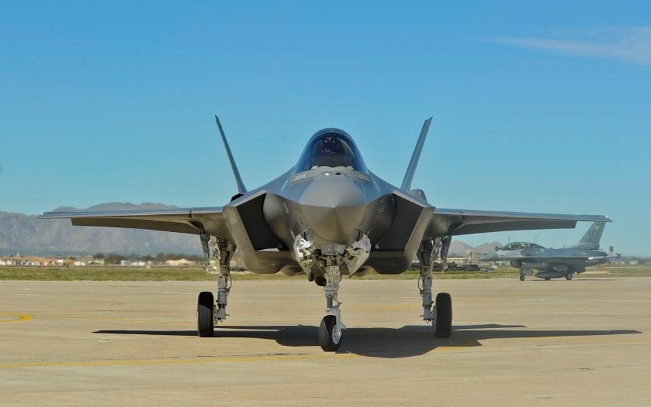 Wielozadaniowy samolot bojowy Lockheed Martin F-35A Lightning II. Fot./USAF.