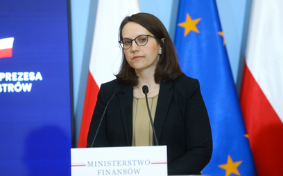 Minister finansów Magdalena Rzeczkowska