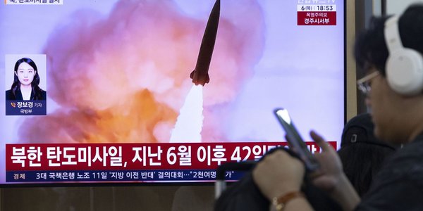 North Korea fires ballistic missile days before US–South Korea military drills