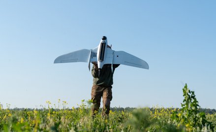 Ukraiński operator drona