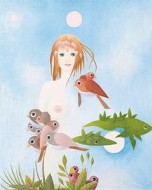 Licytowany będzie obraz Kazimierza Mikulskiego.