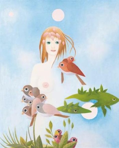 Licytowany będzie obraz Kazimierza Mikulskiego.