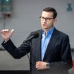 Premier Mateusz Morawiecki podczas wizyty w Wojskowych Zakładach Lotniczych Nr 2 S.A. w Bydgoszczy.