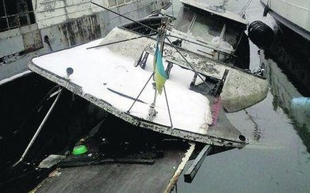 Tyle zostało z "Burewiestnika"