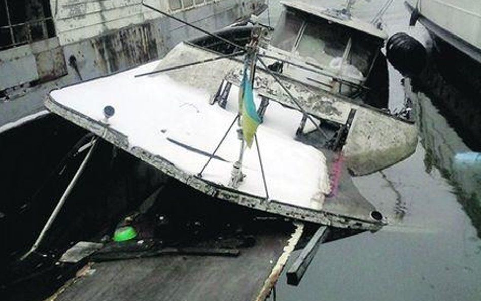 Tyle zostało z "Burewiestnika"