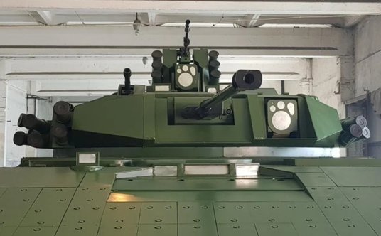 "Makieta pojazdu bwp BMPW Babilon. Fot./Arey Engineering Group."