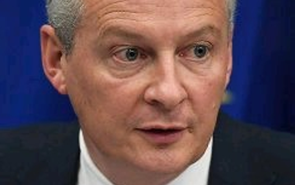 Bruno Le Maire, minister gospodarki i finansów Francji