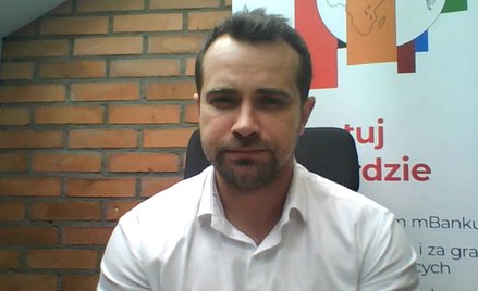 Gościem Przemysława Tychmanowicza w Parkiet TV był Rafał Sadoch, analityk BM mBanku. Fot. mat. praso