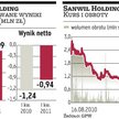 Sanwil Holding gorzej od założeń