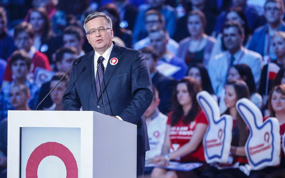 Prezydent Bronisław Komorowski