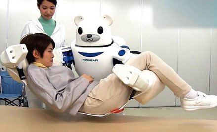 Robear budowany przez Konsorcjum Riken i Sumitomo Riko Company w Nagoi wygląda jak maskotka, ale ma 