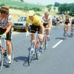 Tour de France ’85. Joël Pelier – typowy équipier (pierwszy z lewej) oraz lider i „patron” wyścigu B