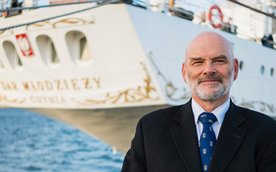 Tomasz Marcewicz, autor książki „Bałtyk. Morze śródziemne północnej Europy” zawodowo jest I oficerem