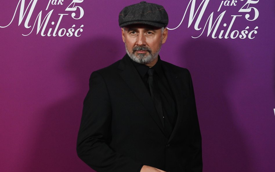 Jacek Kopczyński podczas jubileuszu serialu „M jak Miłość”