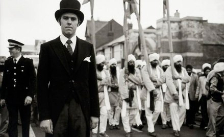 Tarik Chawdry "Sikh Funeral (Handsworth, Birmingham), 1984"
