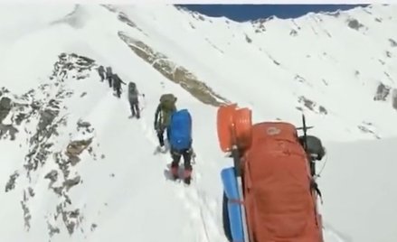 Jest wideo z ostatnimi chwilami wspinaczy, którzy zginęli w Himalajach