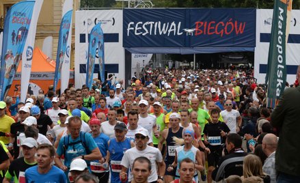 PiS chce rozwijać imprezy masowe, jak biegi uliczne (na zdjęciu tegoroczny PZU Festiwal Biegowy w Kr