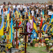 Cmentarz Łyczakowski we Lwowie – świeże groby ukraińskich żołnierzy