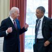 Wiceprezydent Joe Biden i prezydent Barack Obama w Gabinecie Owalnym 6 maja 2015 r.