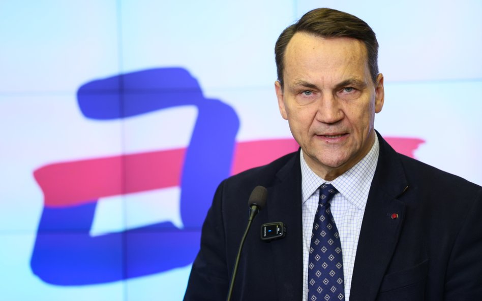 Minister Spraw Zagranicznych Radosław Sikorski