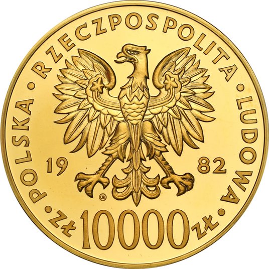 Moneta z 1934 r. z Piłsudskim ma cenę wywoławczą 15 tys. zł.