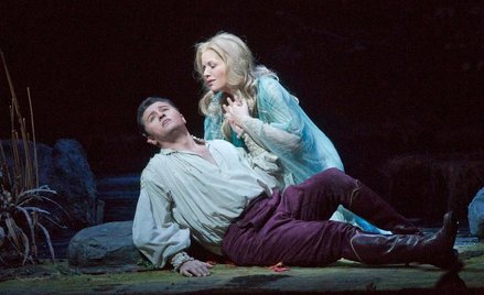 RUSAŁKA - Piotr Beczała jako Książę i Renée Fleming jako Rusałka, fot. Ken Howard, Metropolitan Oper