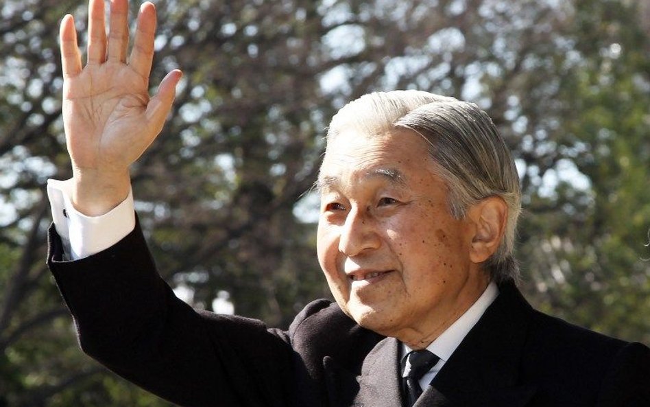 Cesarz Japonii Akihito mówi publicznie o abdykacji