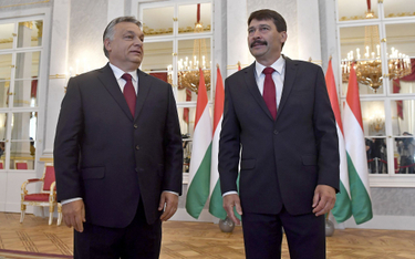 Premier Węgier Viktor Orbán i prezydent János Áder