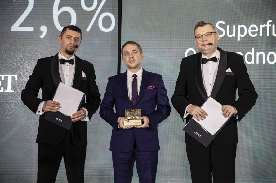 W kategorii „Najlepszy fundusz gotówkowy i pieniężny” laureatem został Superfund Oszczędnościowy. W 