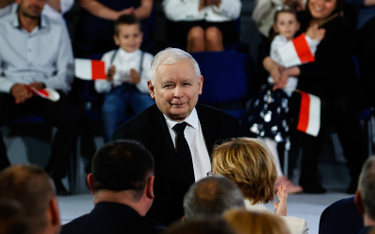 Jarosław Kaczyński ponownie ruszył w trasę przedwyborczą po kraju