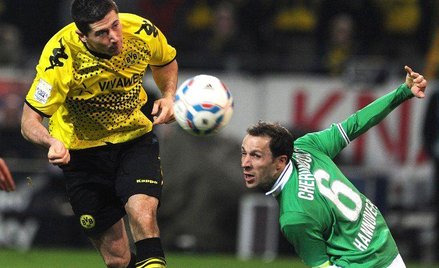 Robert Lewandowski (z lewej)