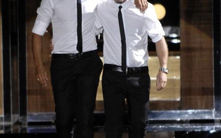 Domenico Dolce, z prawej , i Stefano Gabbana