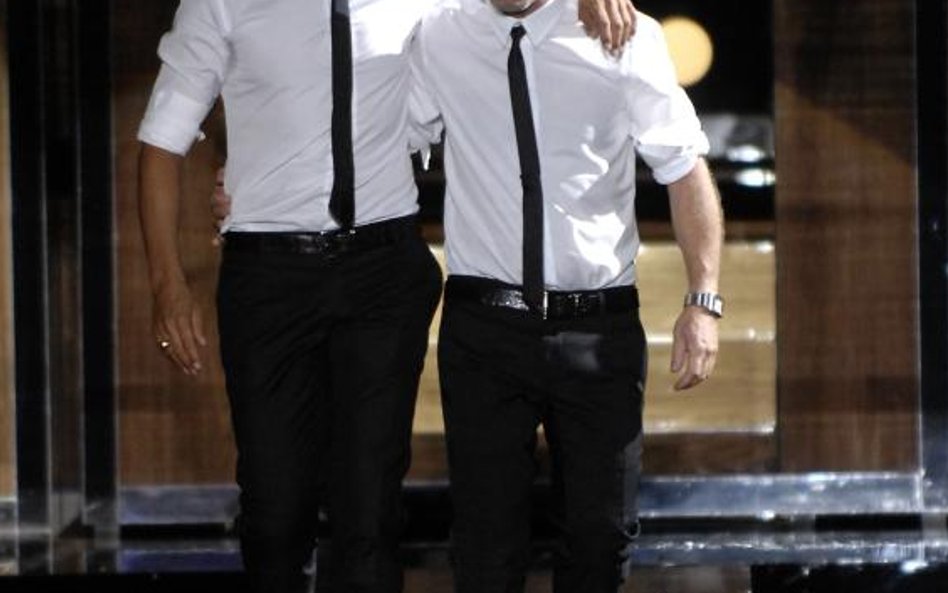 Domenico Dolce, z prawej , i Stefano Gabbana