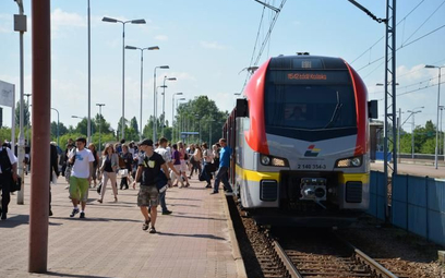 Pociągi Łódzkiej Kolei Aglomeracyjnej zyskują na popularności