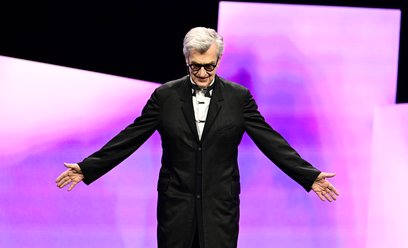 Wim Wenders podczas otwarcia Berlinale.